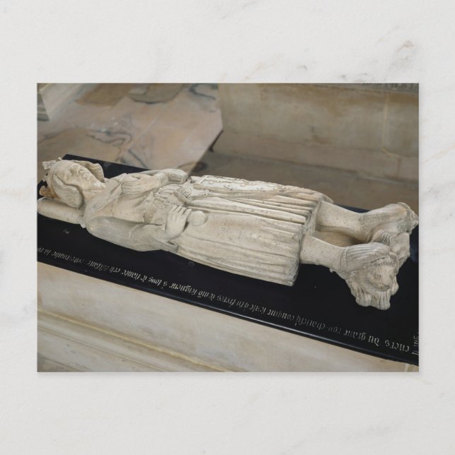 Tomb of Charles I  of Anjou Postcard (Front)