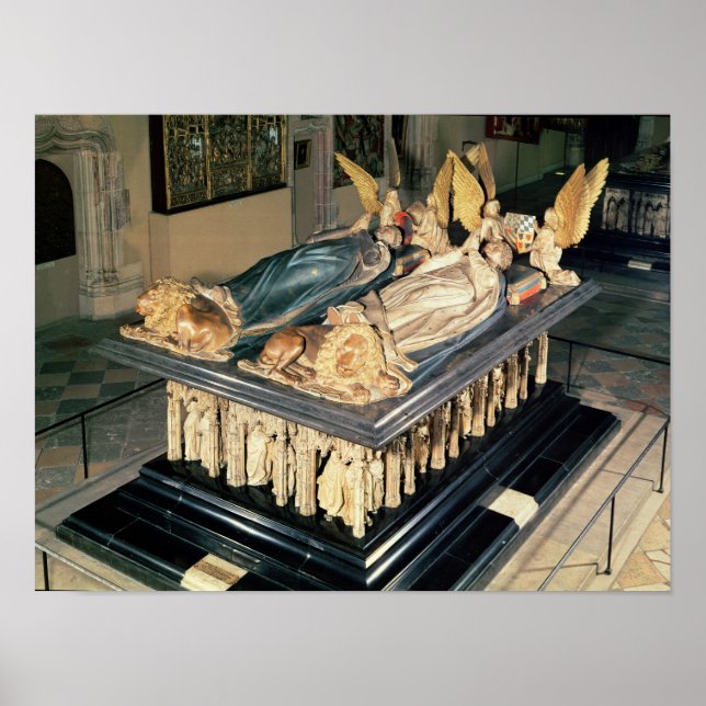 Tomb of John the Fearless  and Margaret of Poster (Front)