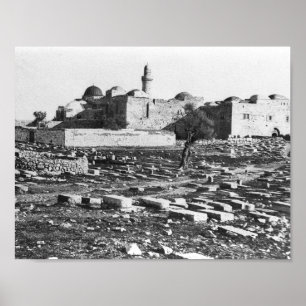 Tomb of King David in Jerusalem Poster