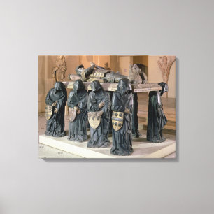 Tomb of Philippe Pot (1428-94) from Citeaux Abbey, Canvas Print