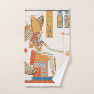 Tomb Of Ramses IV Egyptian Ancient Art Hand Towel