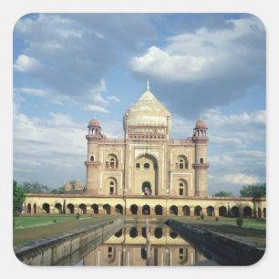 Tomb of Sardar Jang, Nawab of Oudh and Prime Minis Square Sticker