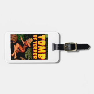 Tomb of Terror the Shadow of Death Luggage Tag. Luggage Tag