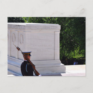 Tomb of the Unknown Soldier Arlington Cemetery Postcard