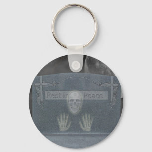Tomb Stone Key Chain