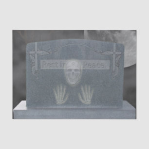 Tomb Stone Tissue Paper