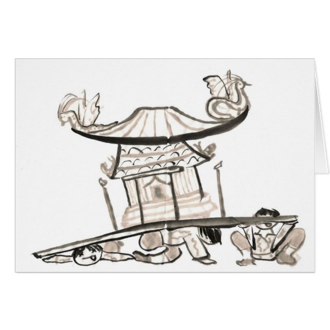 Tombeau de Mikoshi (Devant horizontal)