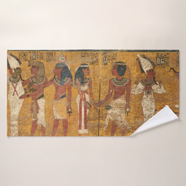 Tombeau de Toutankhamon, Mur du Nord (Serviette de bain)