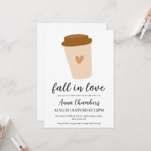 tomber amoureux automne nuptiale invitations de do