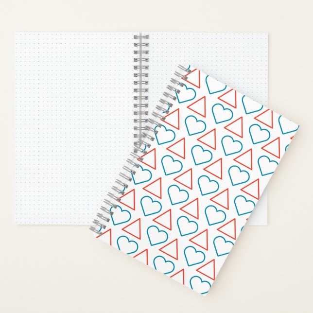 "Tomber amoureux du changement" Carnet Spiral (À l'intérieur)