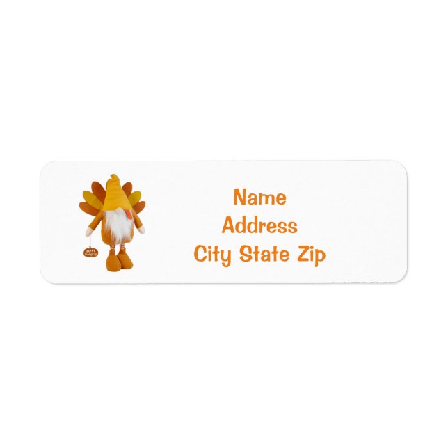 *TOMBER/REMERCIER* ÉTIQUETTES DE ADRESSE (Devant)