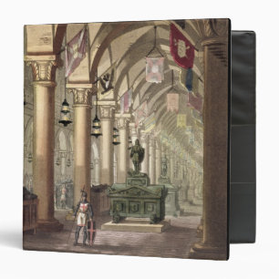 Tombs of the Knights Templar, c.1820-39 (aquatint) Binder
