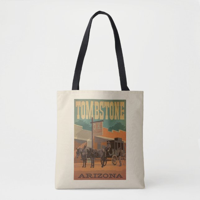 Tombstone, Arizona Tote Bag (Front)