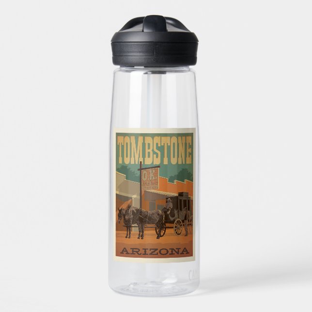 Tombstone, Arizona Water Bottle (Front)