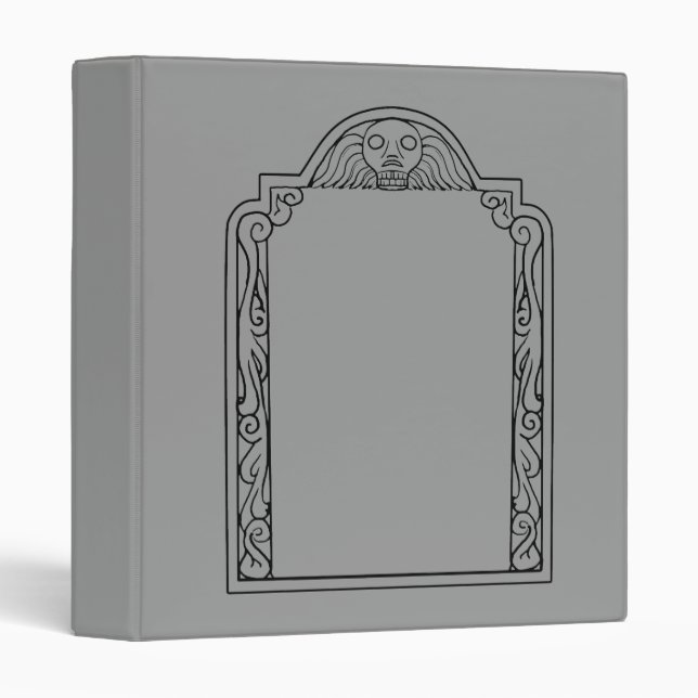 Tombstone Binder (Front/Spine)