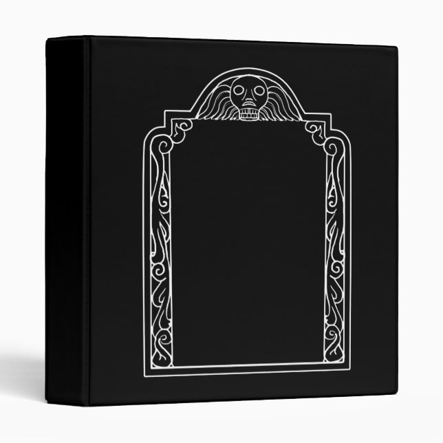Tombstone Binder (Front/Spine)