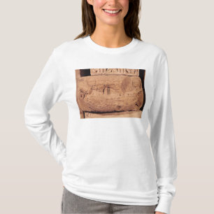 Tombstone depicting a fishing boat T-Shirt
