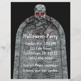 Tombstone - Halloween Flyer
