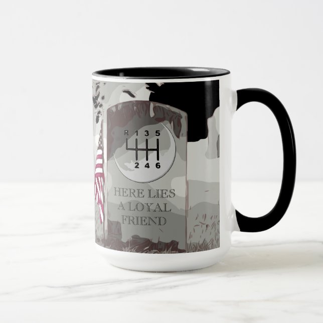TOMBSTONE - Manual Mug (Right)