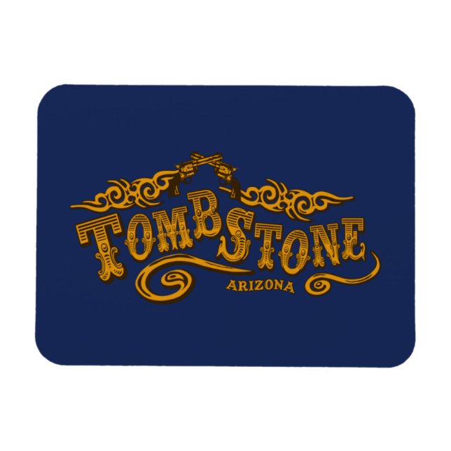 Tombstone Saloon Magnet (Horizontal)