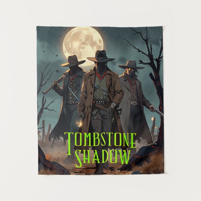 Tombstone Shadow Tapestry #1 (Front)