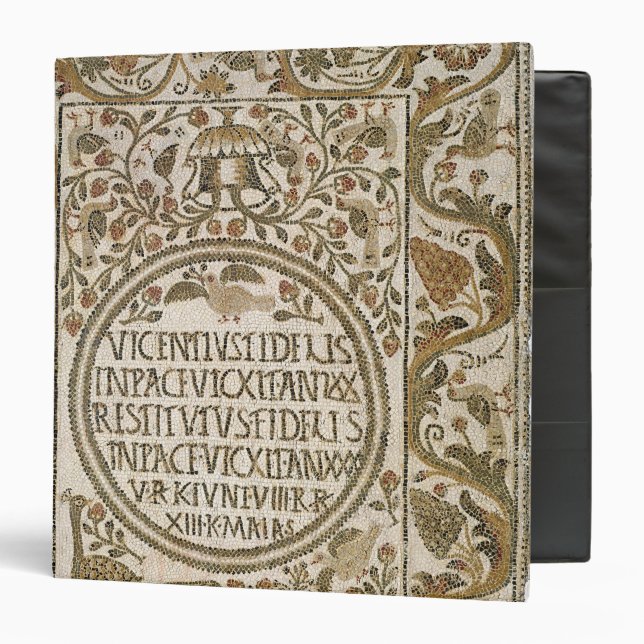 Tombstone with an epitaph binder (Front/Inside)