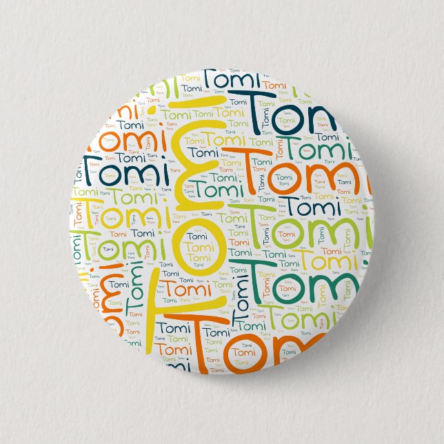 Tomi 2 Inch Round Button (Front)