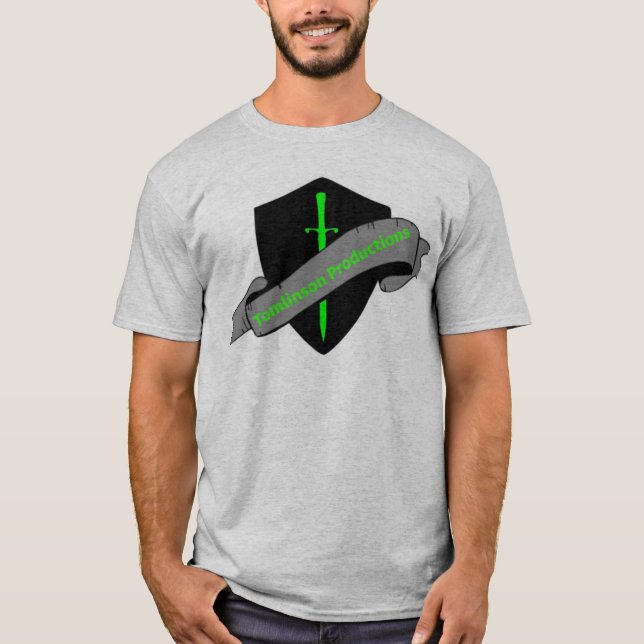 Tomlinson Productions Mens T-Shirt (White) (Front)