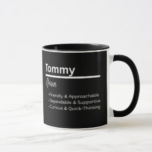 Tommy Boy Name Definition Personalized Mug