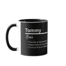 Tommy Boy Name Definition Personalized Mug