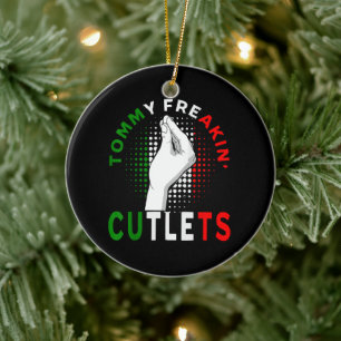 Tommy Cutlets Ceramic Ornament