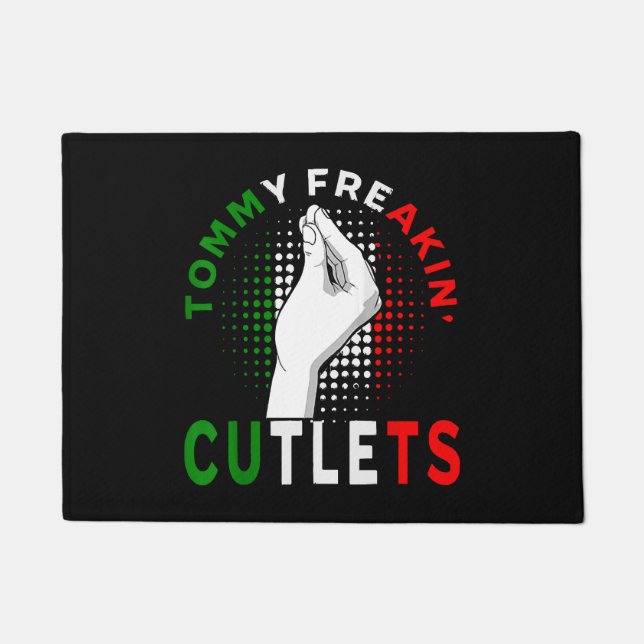 Tommy Cutlets Doormat (Front)