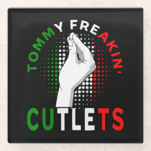 Tommy Cutlets Glass Coaster