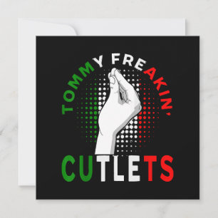 Tommy Cutlets Invitation