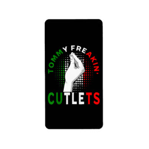 Tommy Cutlets Label