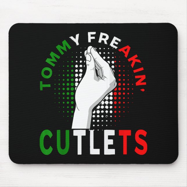 Tommy Cutlets Mouse Pad (Front)