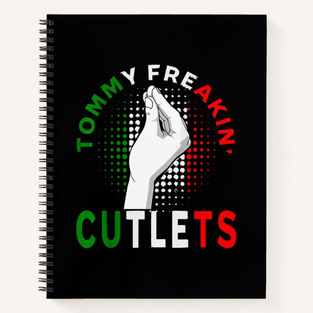 Tommy Cutlets Notebook (Front)