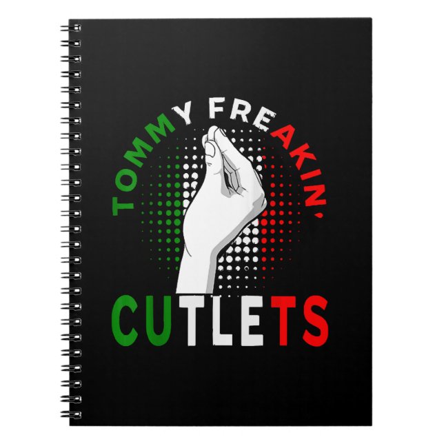 Tommy Cutlets Notebook (Front)