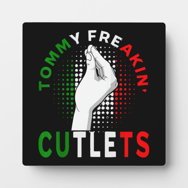 Tommy Cutlets Plaque (Front)