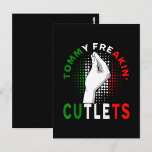 Tommy Cutlets Postcard