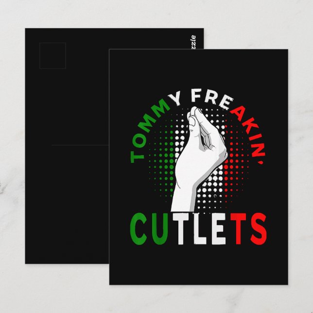 Tommy Cutlets Postcard (Front/Back)