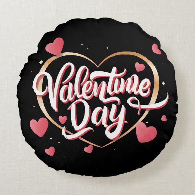 Tommy Cutlets Round Pillow (Front)