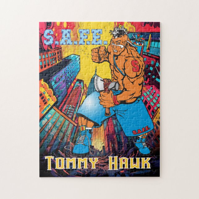 Tommy Hawk Jigsaw Puzzle (Vertical)