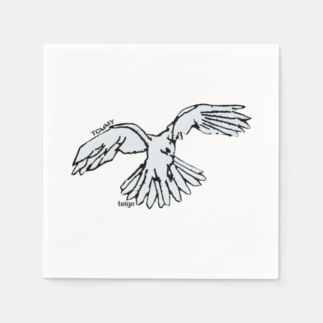 Tommy Memorial Napkins (Front)