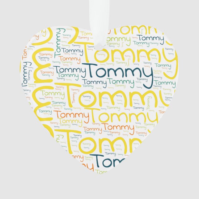 Tommy Ornament (Front)