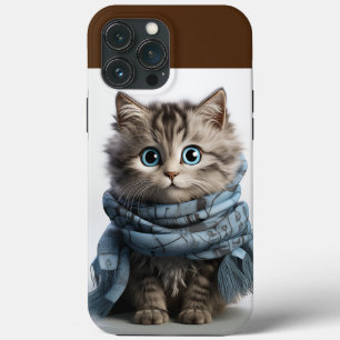 Tommy, the fluffiest Tabby Cat iPhone 13 Pro Max Case