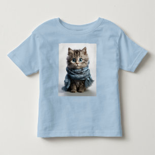 Tommy, the fluffiest Tabby Cat Toddler T-shirt