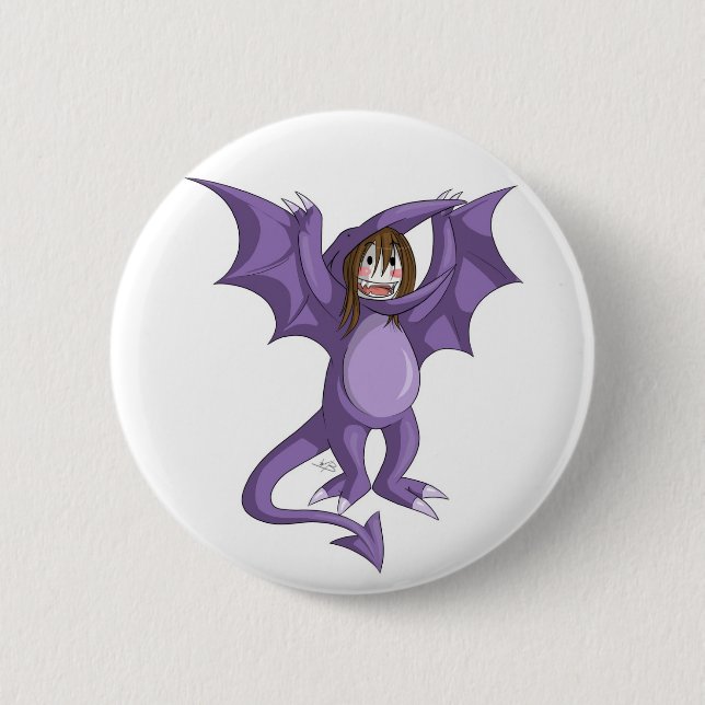 Tommydactyle 2 Inch Round Button (Front)