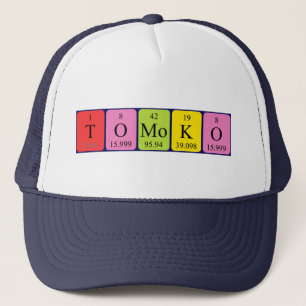 Tomoko periodic table name hat