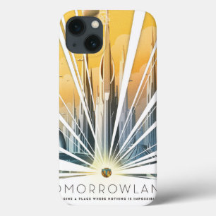 Tomorrowland City Poster iPhone 13 Case